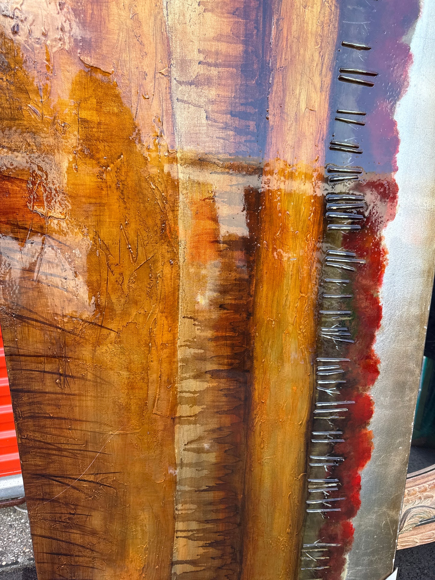 Large oil painting