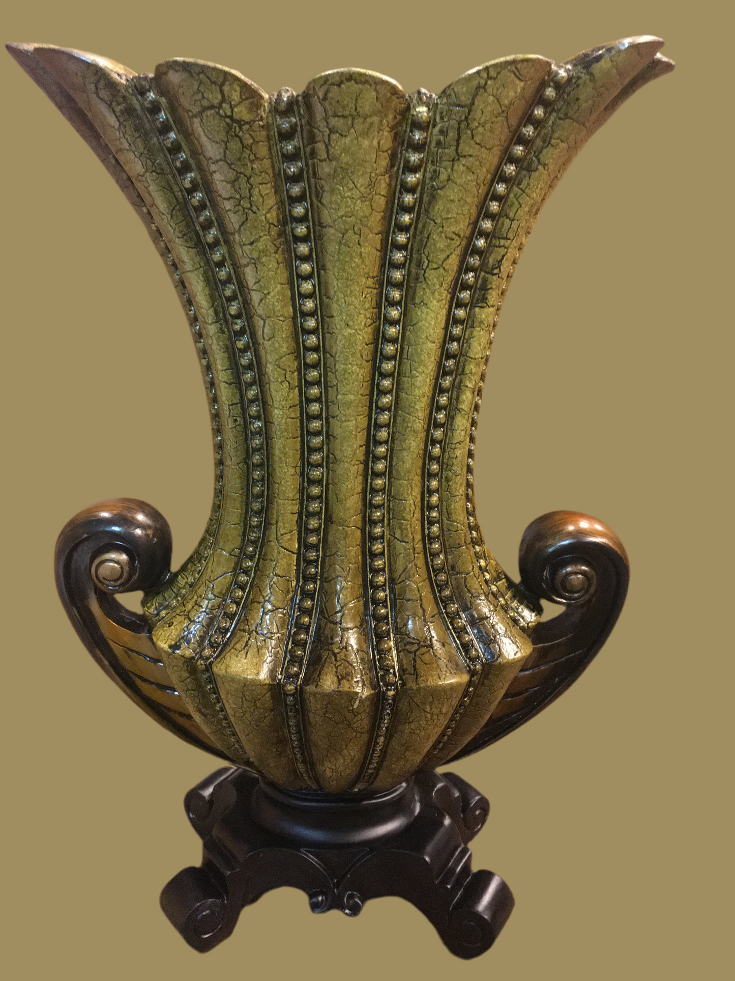 VASE Mimic Leather Collection Decorative las OK-2867