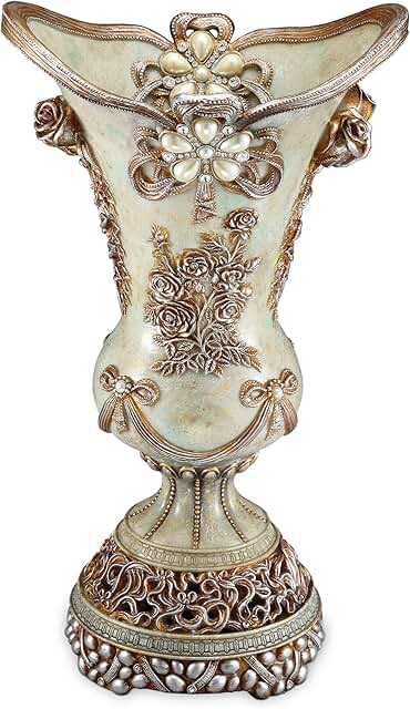 OK Lighting Vintage Vase, Rose