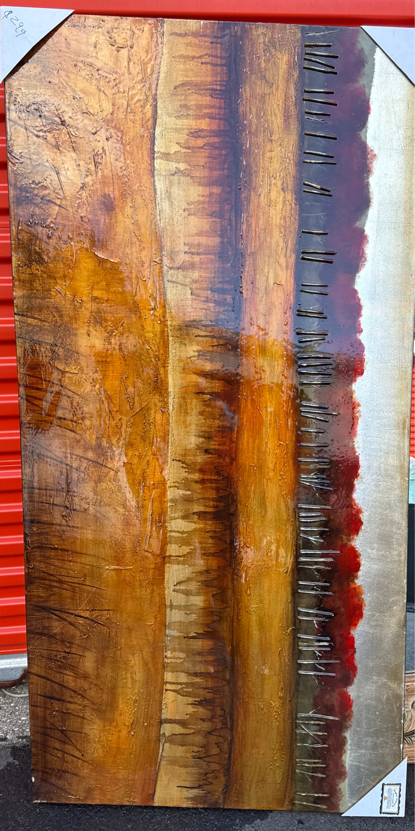 Large oil painting