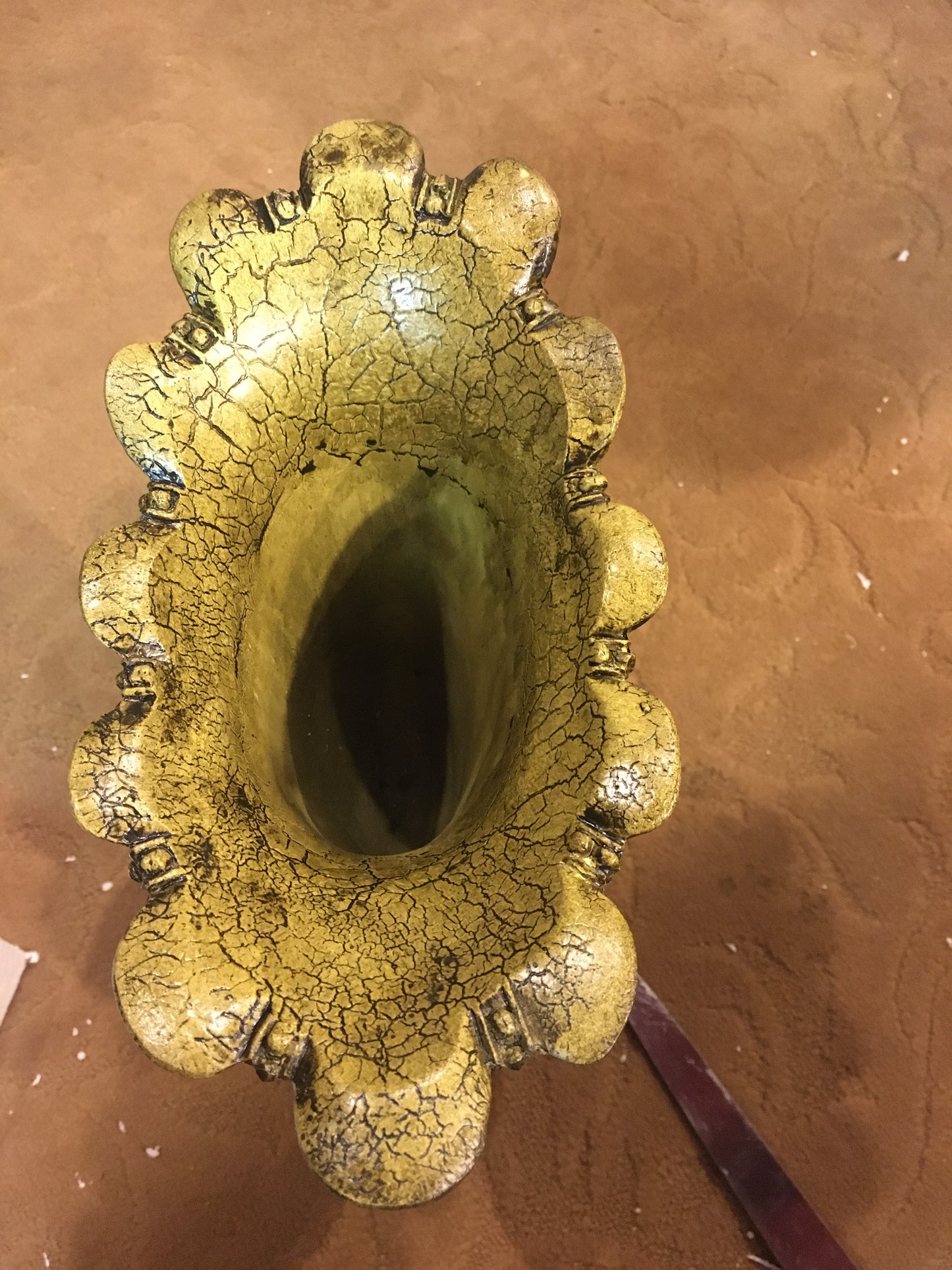 VASE Mimic Leather Collection Decorative las OK-2867