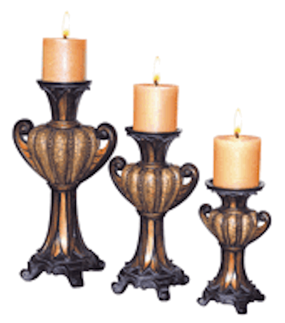 CANDLE HOLDER SET OF 3