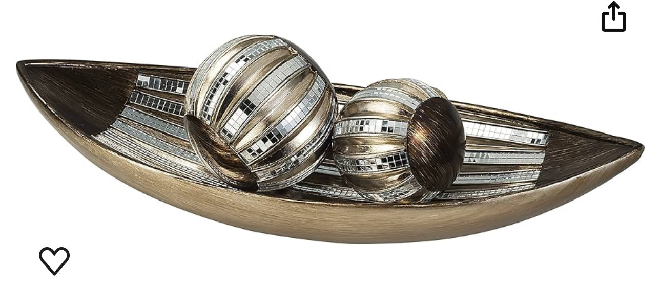 Dubai Tiles Decorative Bowl with Spheres OK Lighting