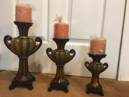 CANDLE HOLDER SET OF 3